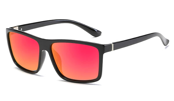 Red Square Sunglasses for Men - Classy and Stylish Eyewear-1