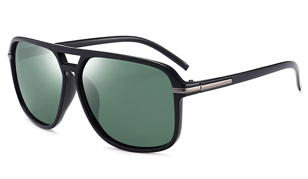Green Jetsetter Sunglasses for Classy Men - Trendy Stylish Eyewear-1