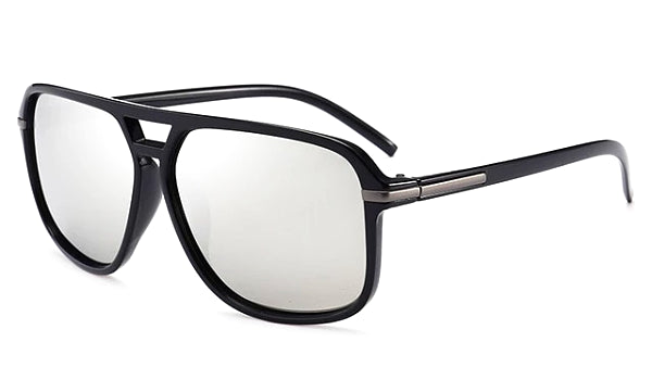 Silver Jetsetter Sunglasses for Men - Classy Style and UV Protection-1