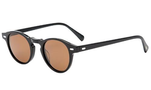 Retro Black and Brown Classy Mens Sunglasses  Stylish UV Protection-2