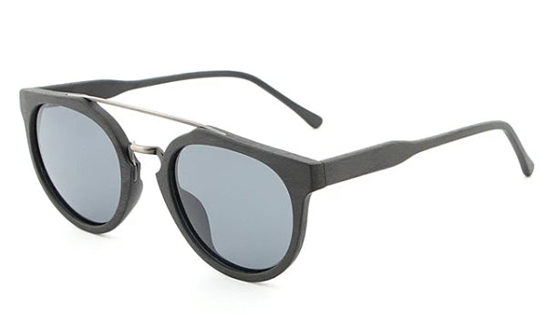 Luxury Wood Frame Sunglasses for Men - Stylish and Comfortable Eyewear-1
