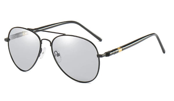 Photochromic Aviator Sunglasses for Men - Stylish  Classy Design-1