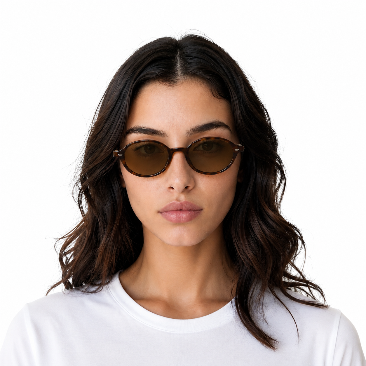 retro oval sunglasses unisex 90s style UV400