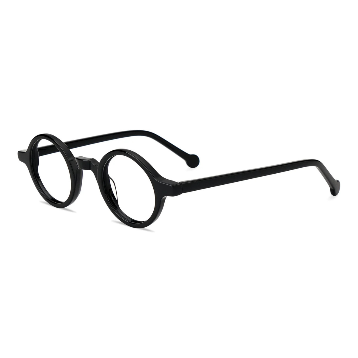 retro round optical glasses unisex small size