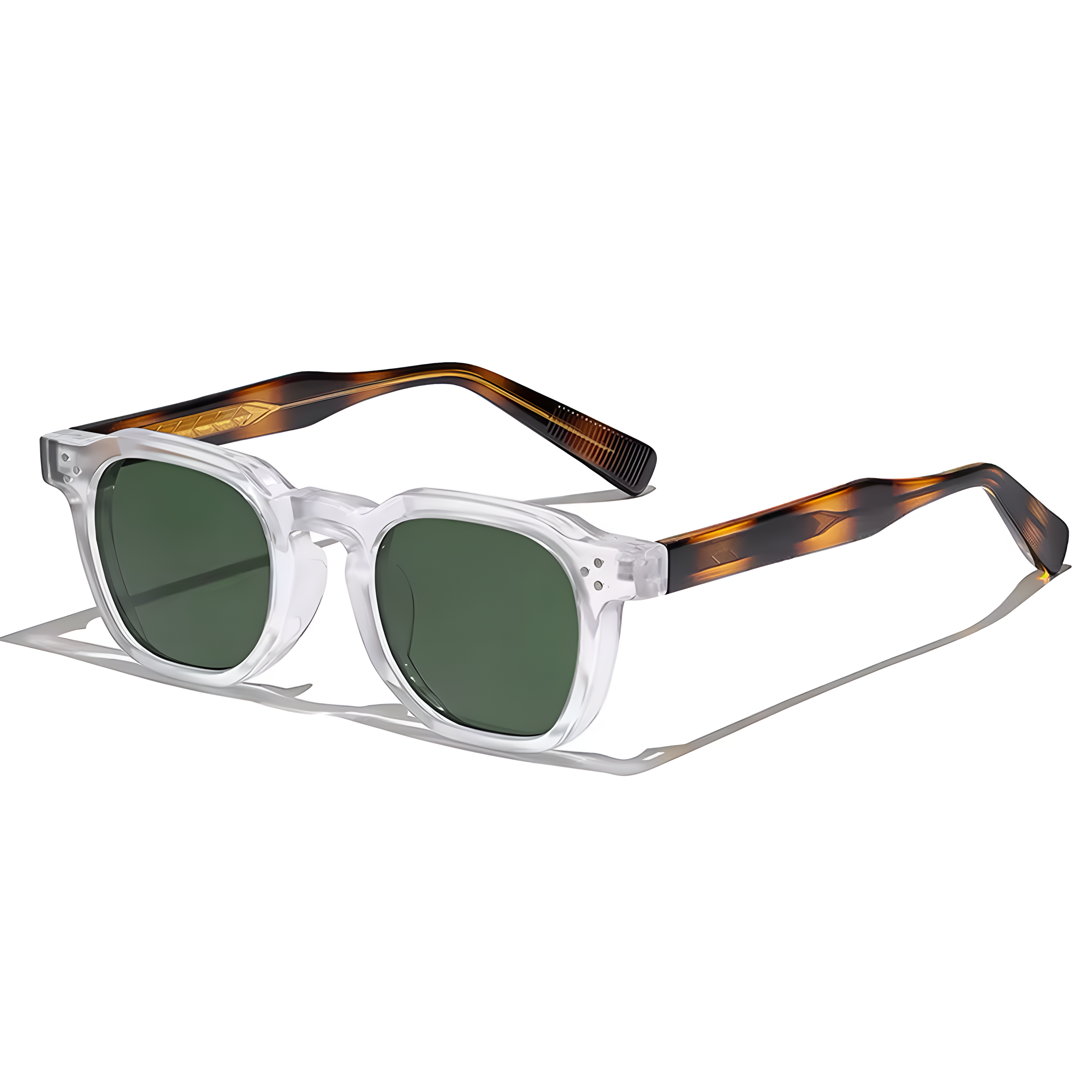 retro square sunglasses uv400 unisex