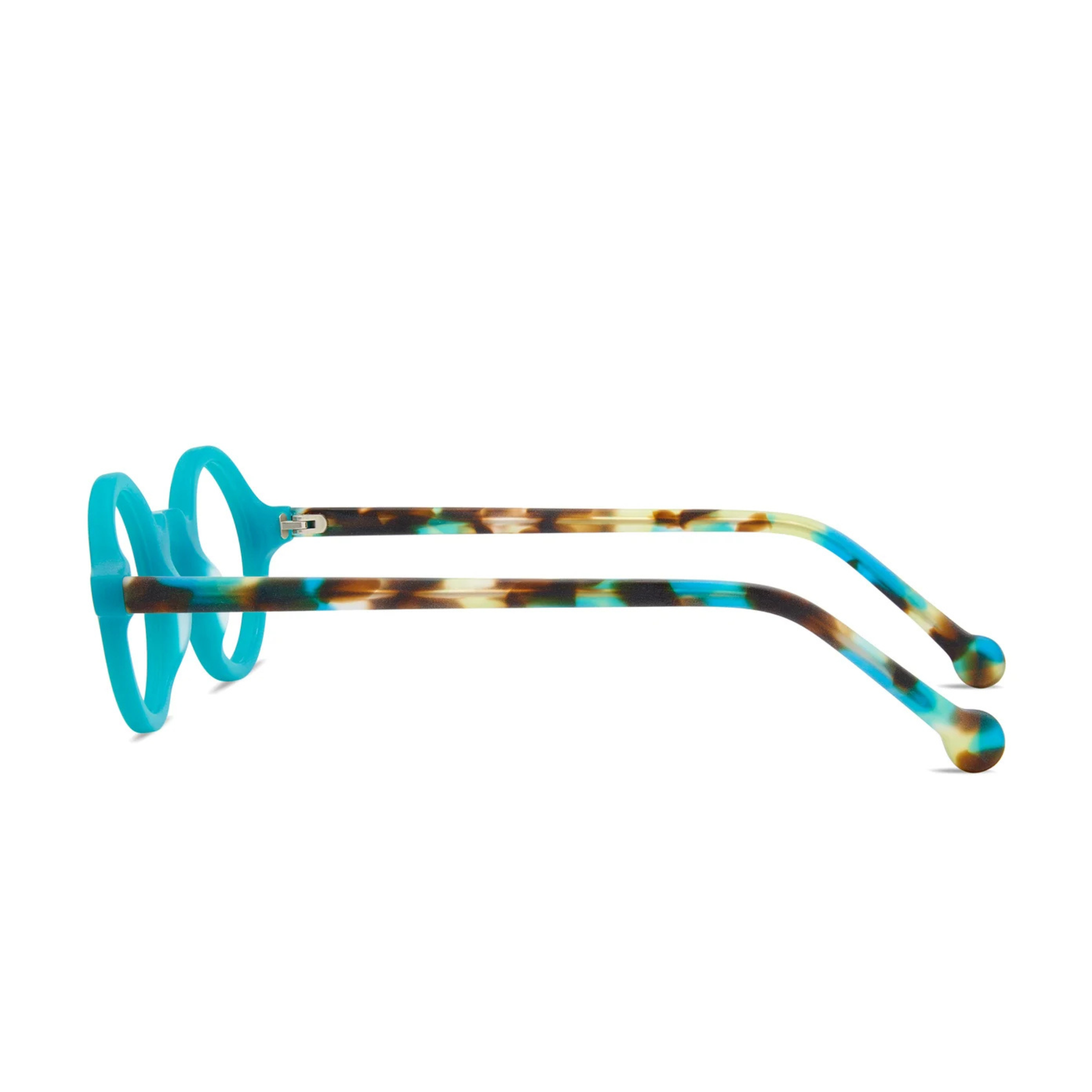 round eyeglasses with small lenses classic design