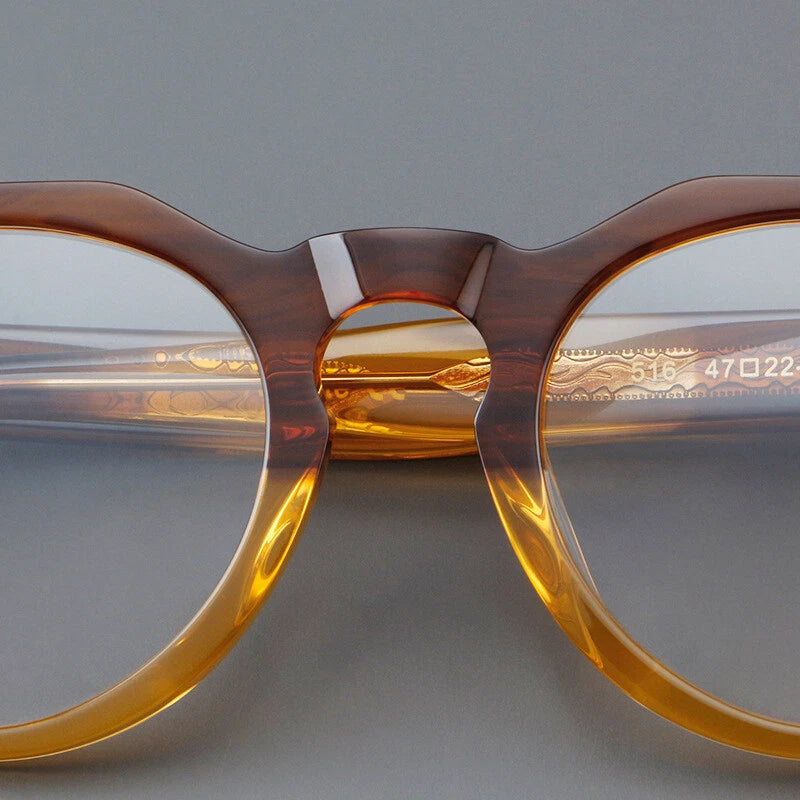 minimal round eyeglass frames everyday wear unisex