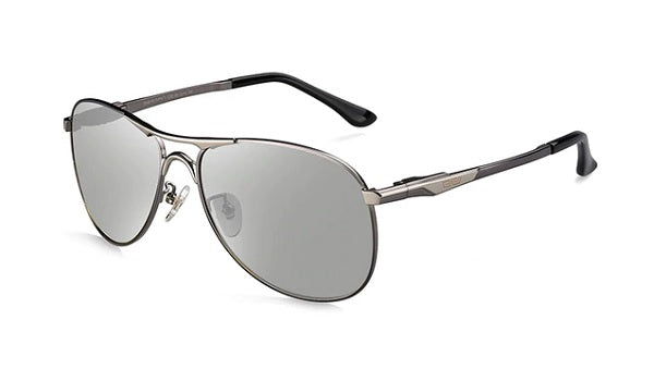 Photochromic Pilot Sunglasses for Men - Stylish Versatile UV Protection-1