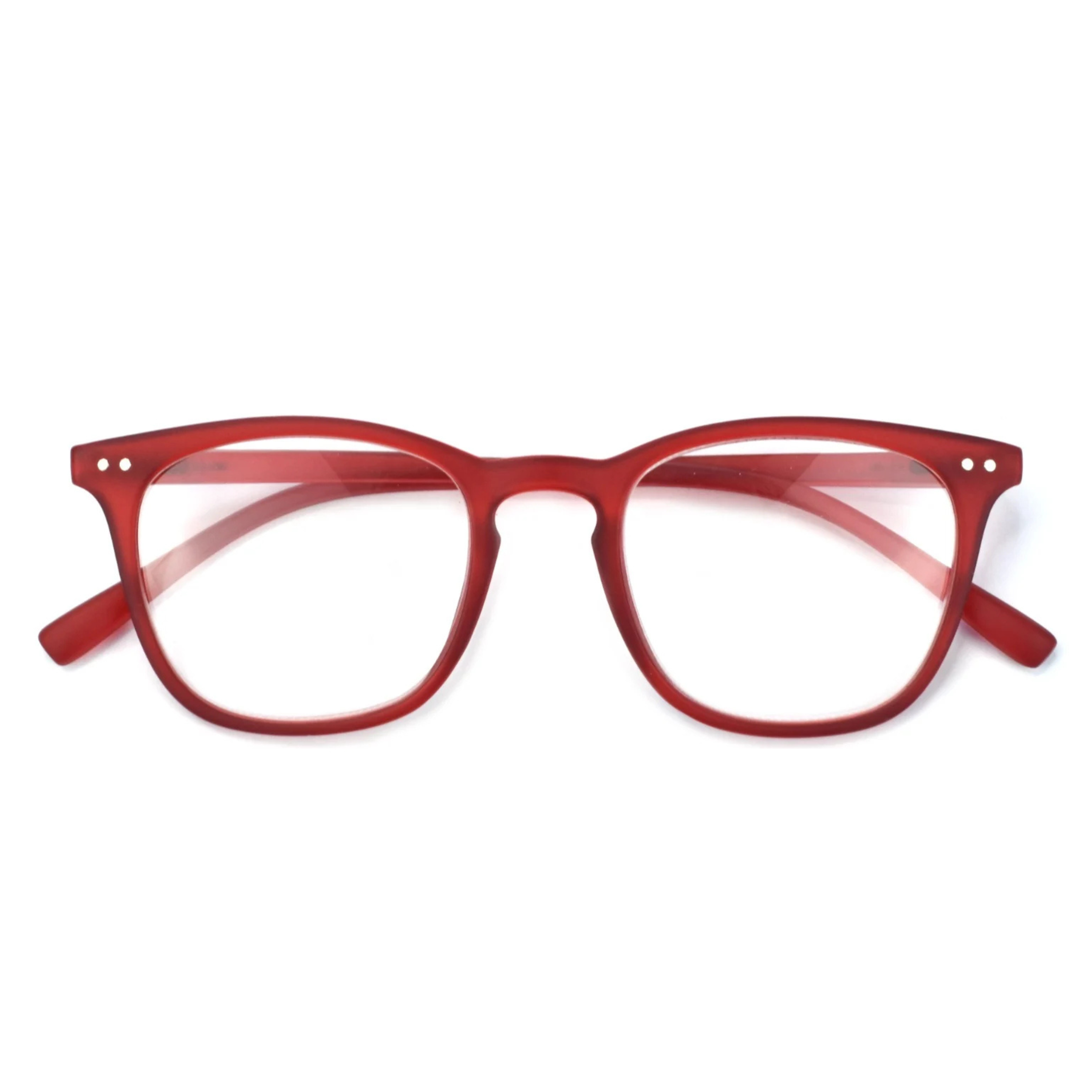 square reading glasses women blue light blocking