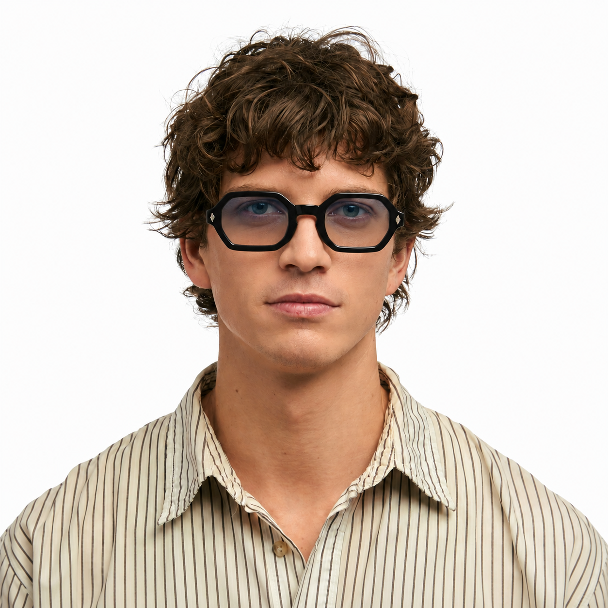 stylish square sunglasses men outdoor wear