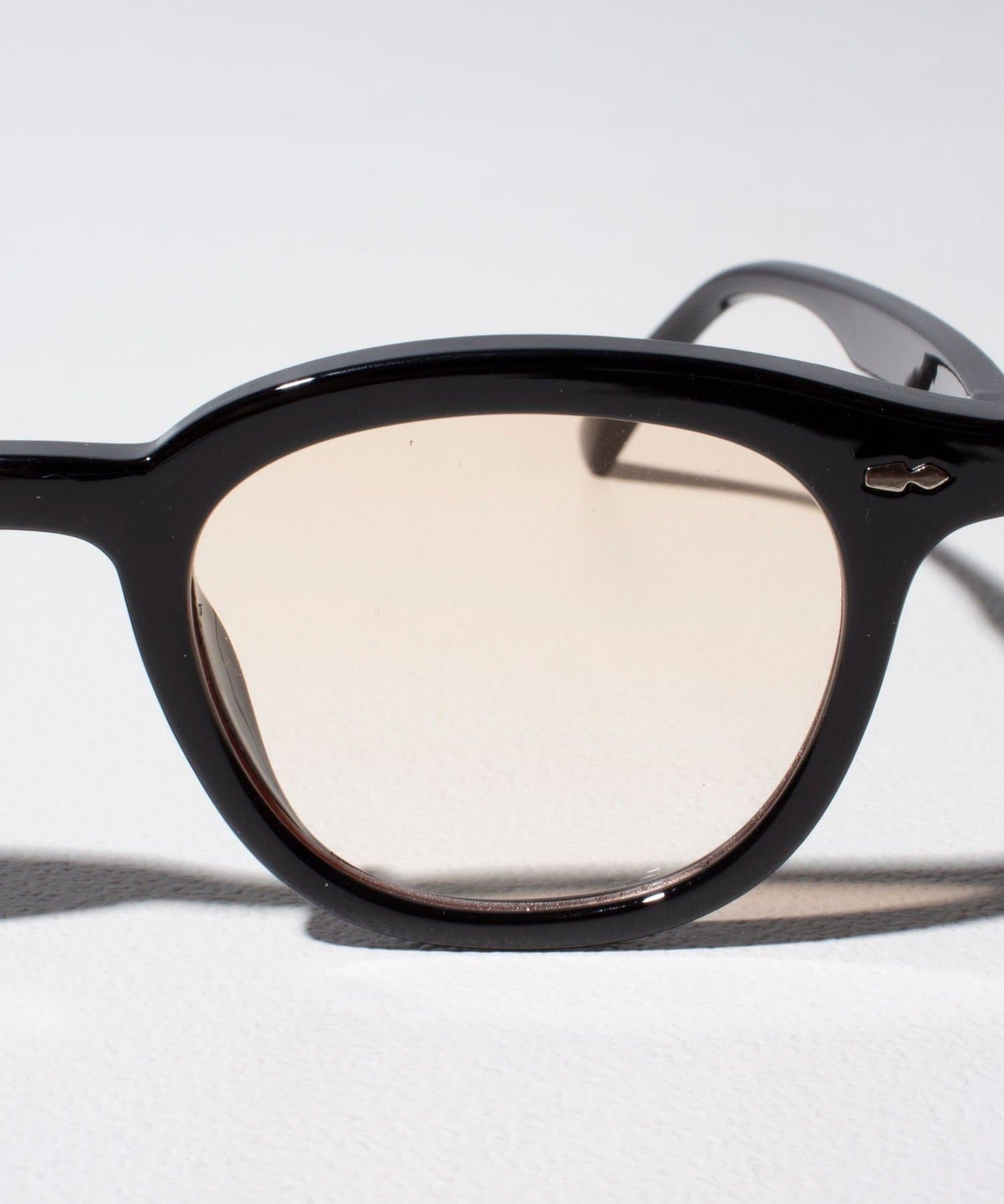 brown tortoise rounded square sunglasses pink lens polycarbonate