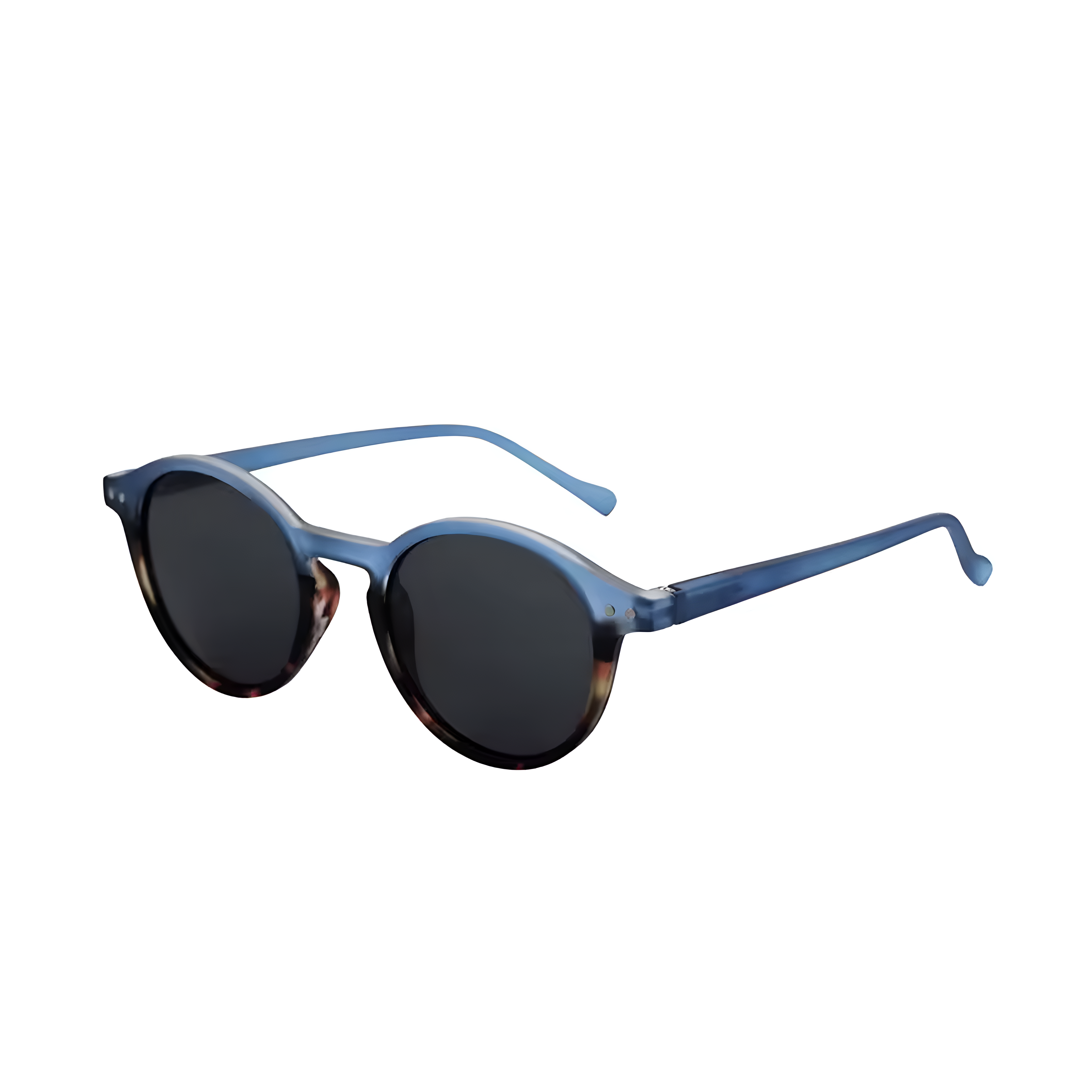 tortoiseshell round sunglasses polarized UV400