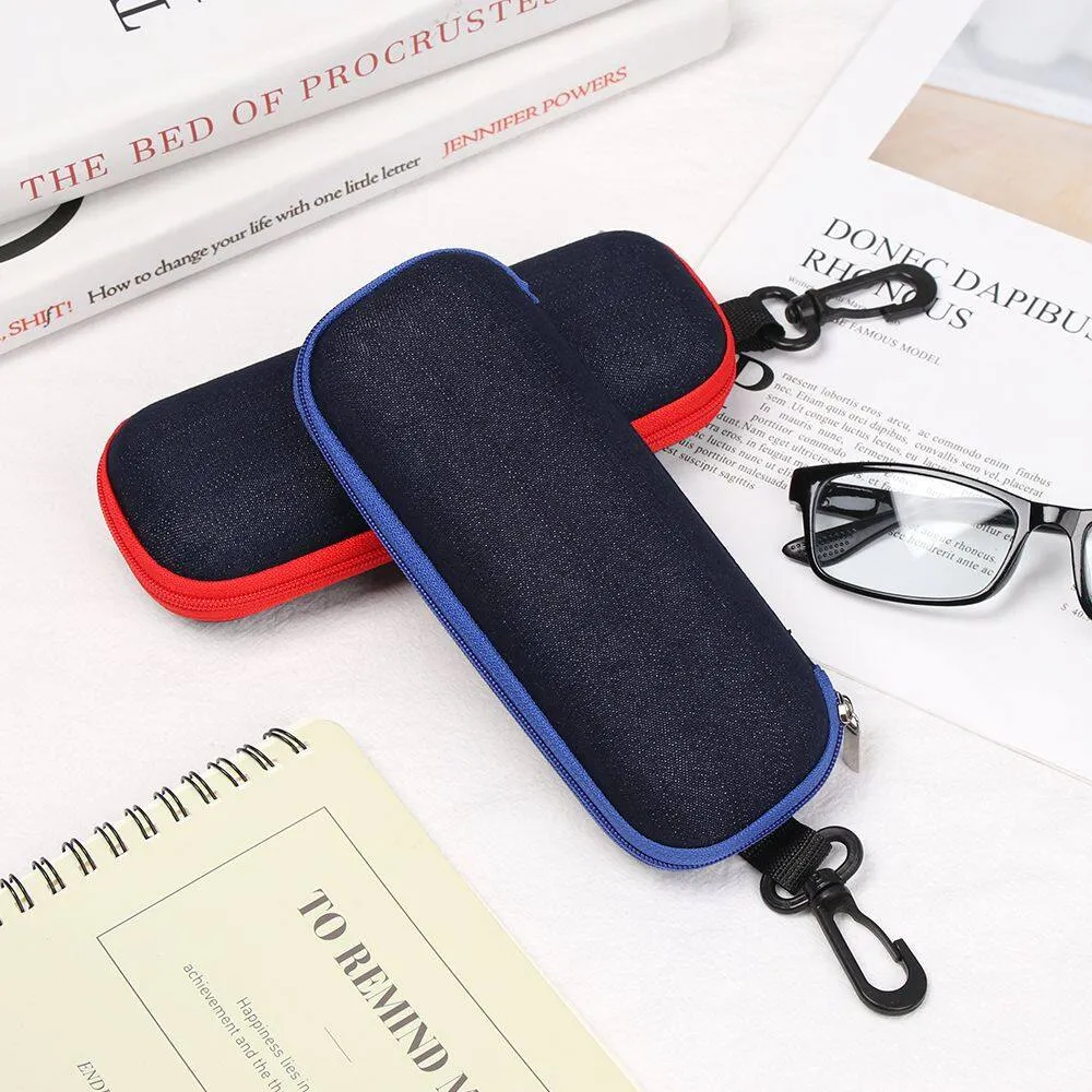 Hard Sunglasses Case – Oxford Cloth, Zipper & Hook-9