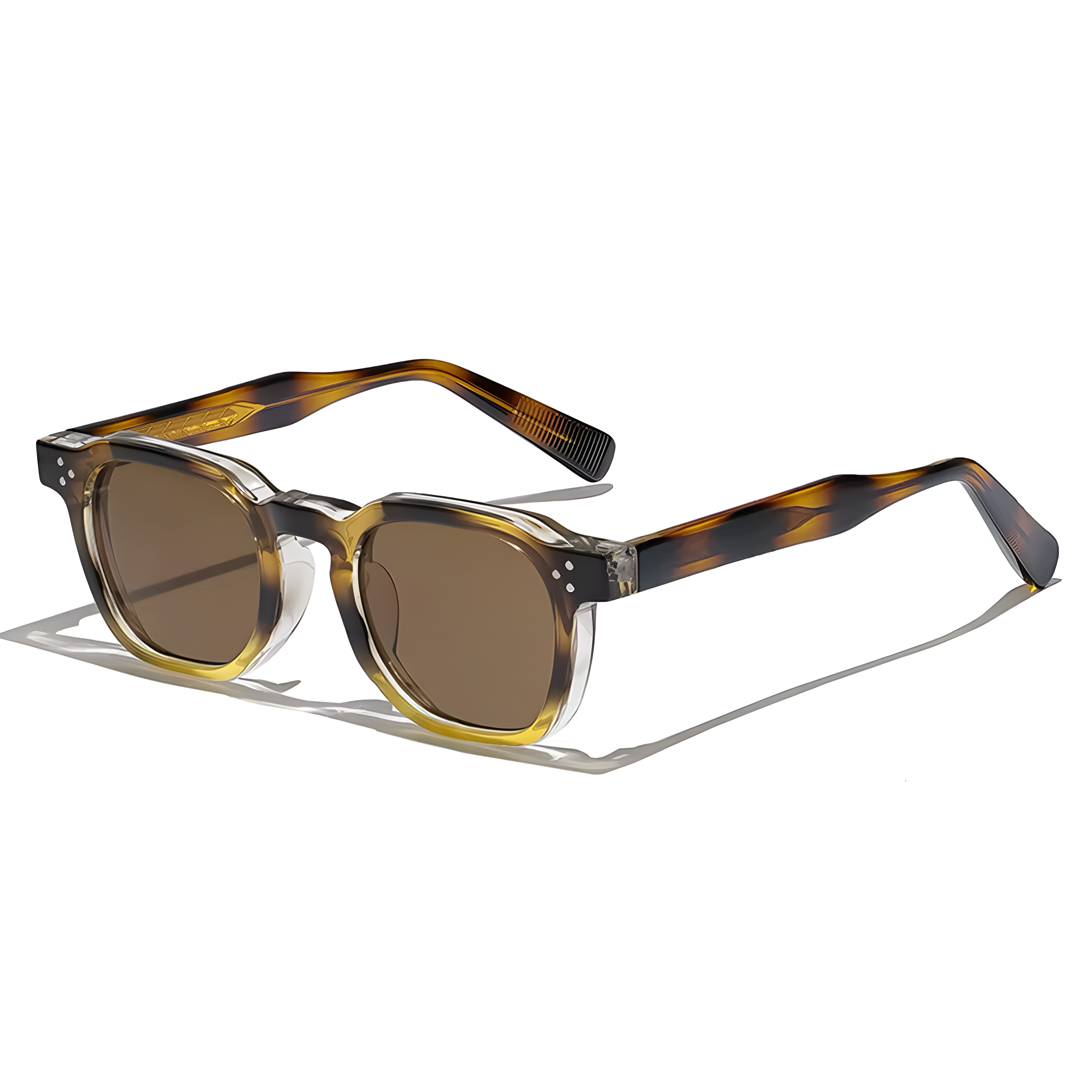 trendy square sunglasses casual outfit