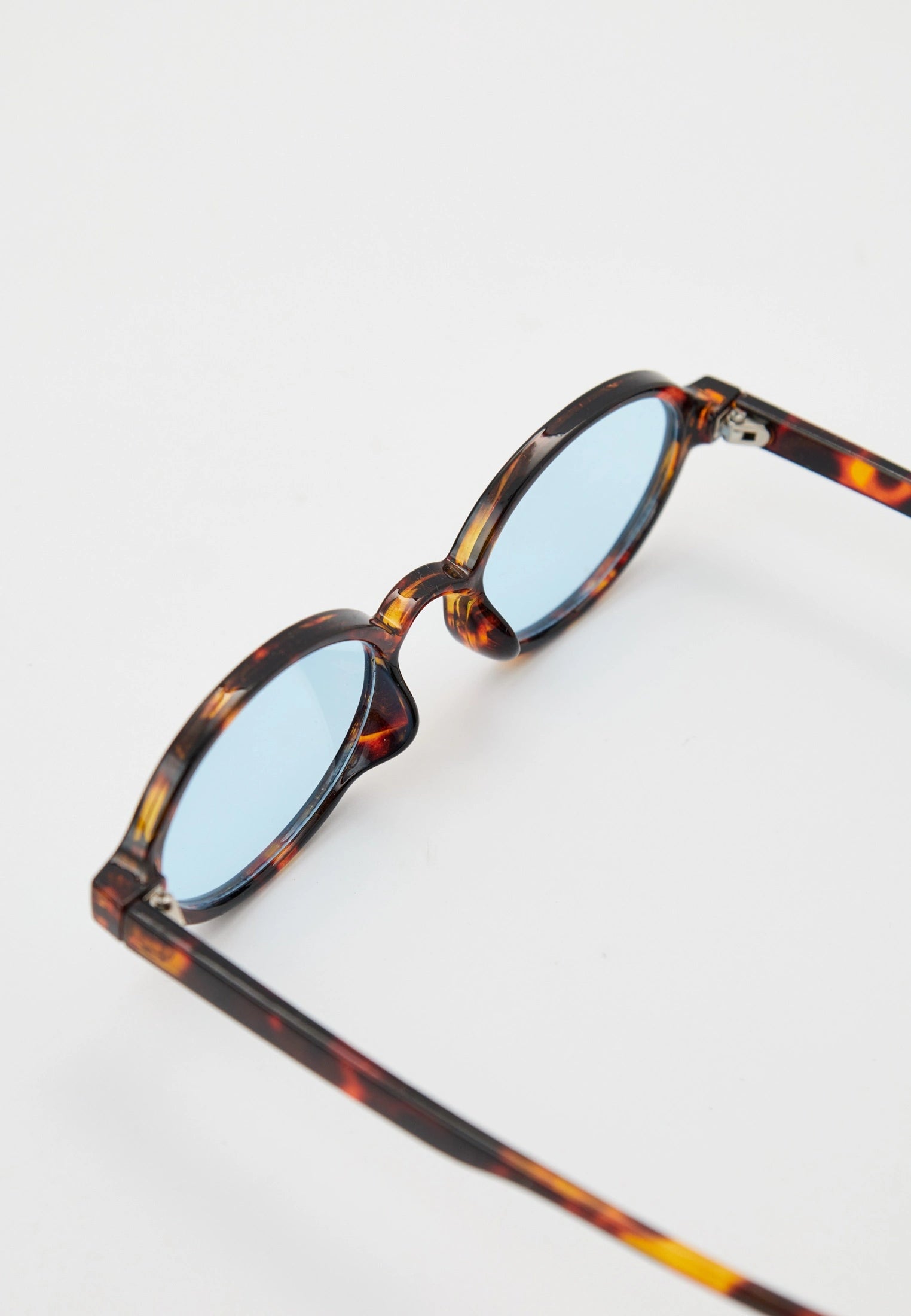 unisex retro round sunglasses UV400 green lens