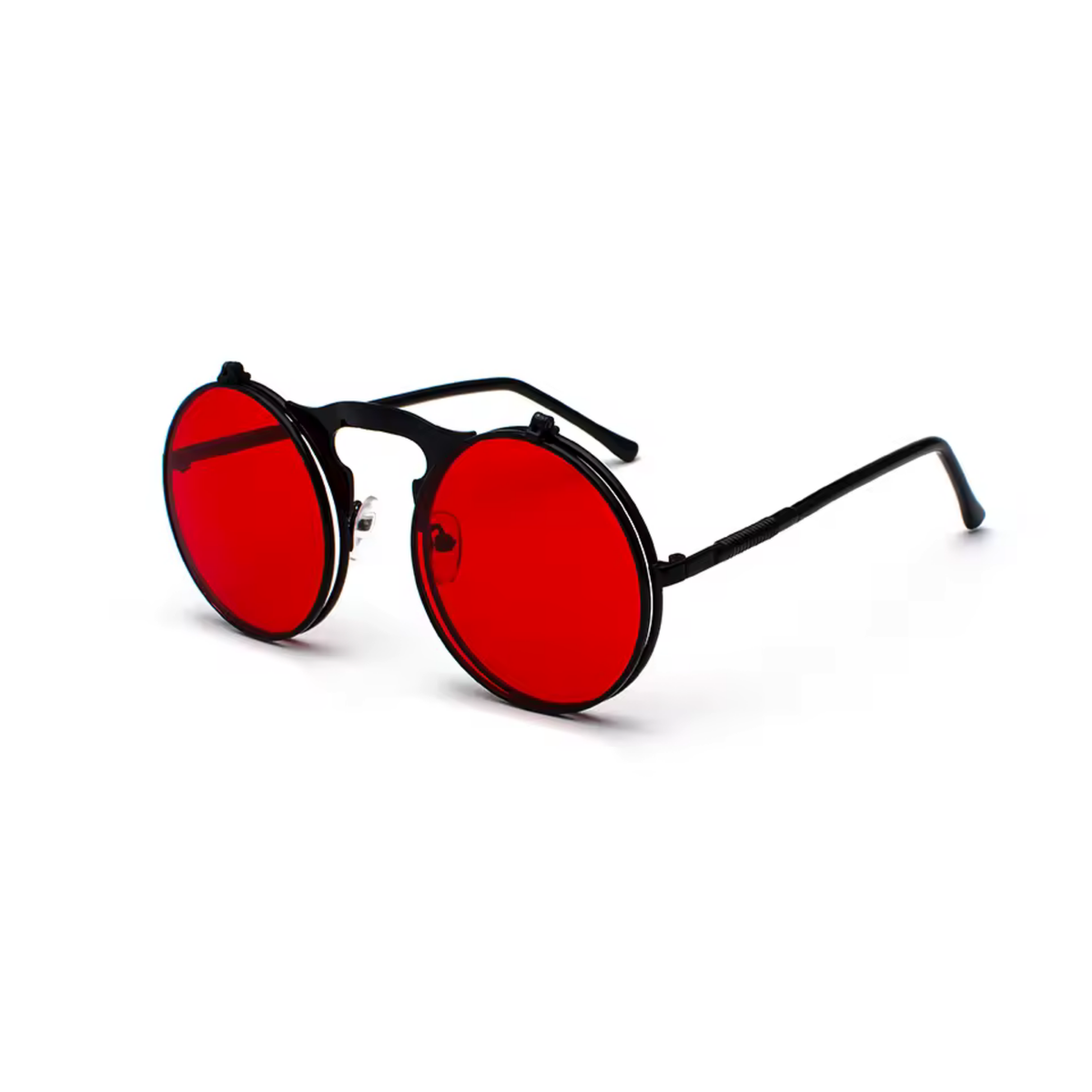 vintage gold metal frame round sunglasses for men and women
