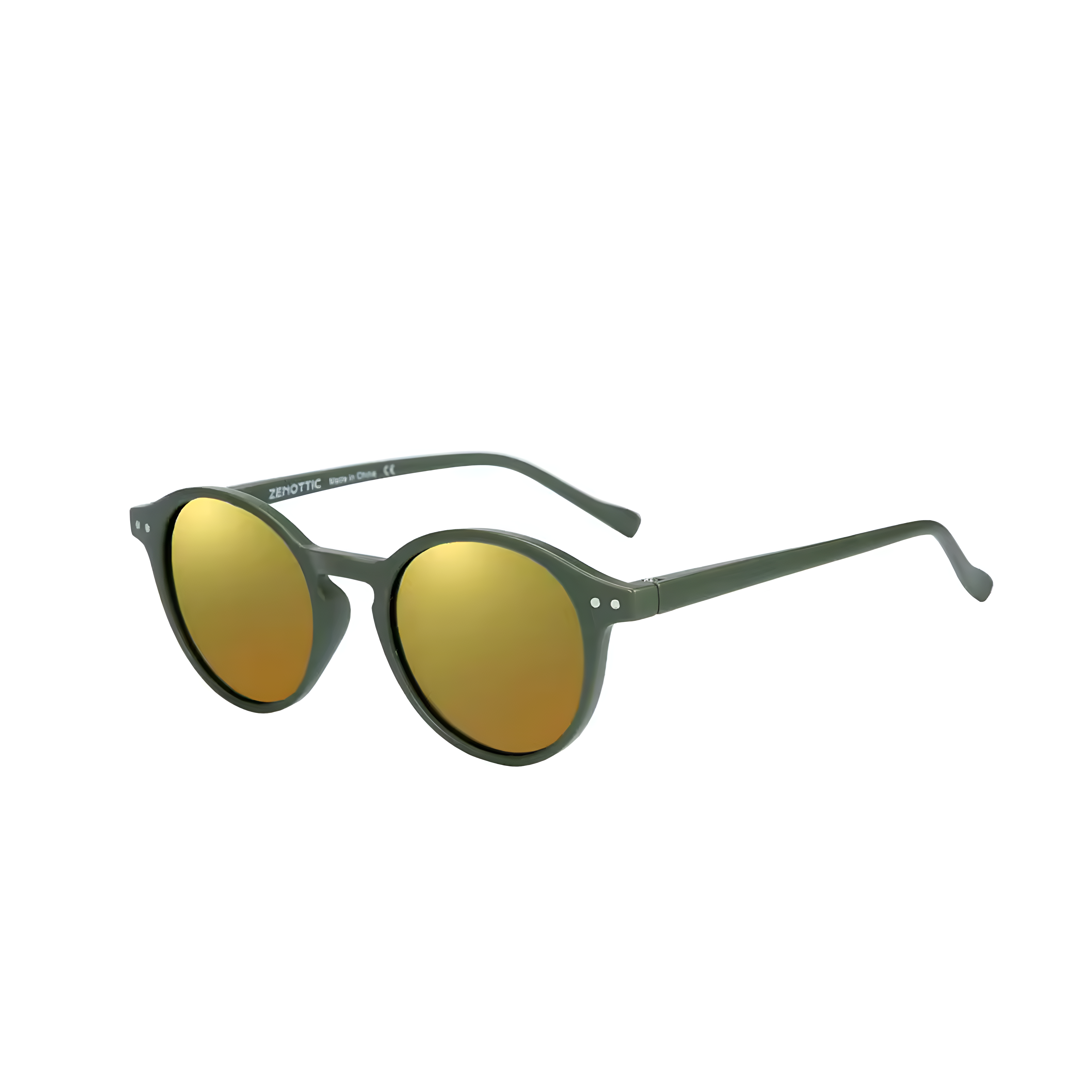 vintage style round sunglasses front view